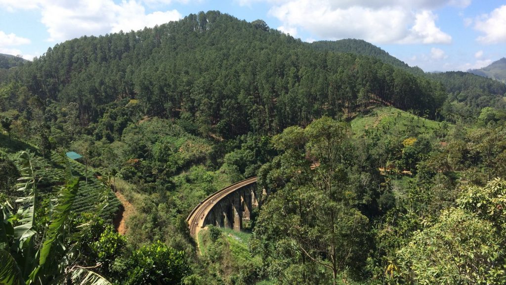 Nine arch bridge