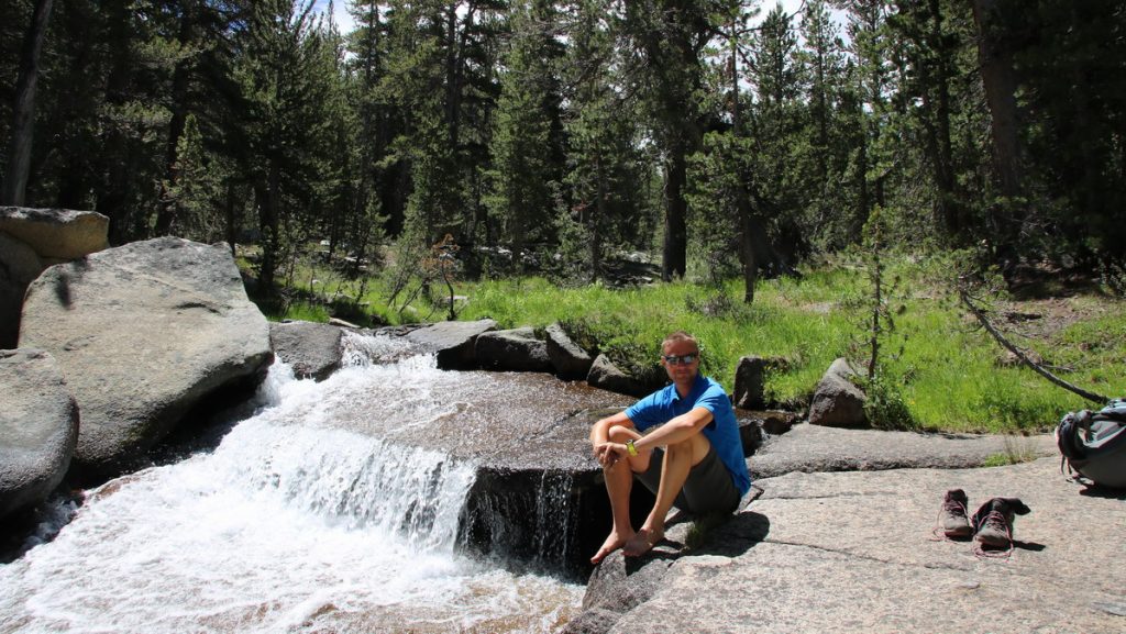 Stream above Lyell Canyon