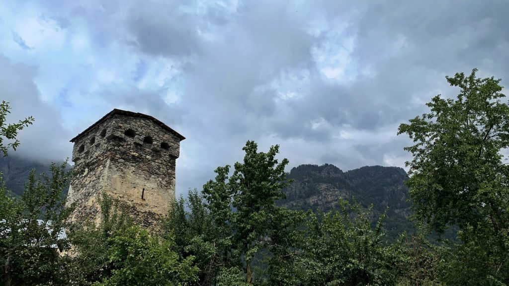 Svan tower in Adishi