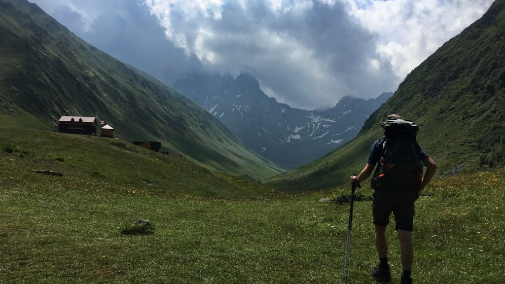 The Sno valley hike to Mount Chaukebi