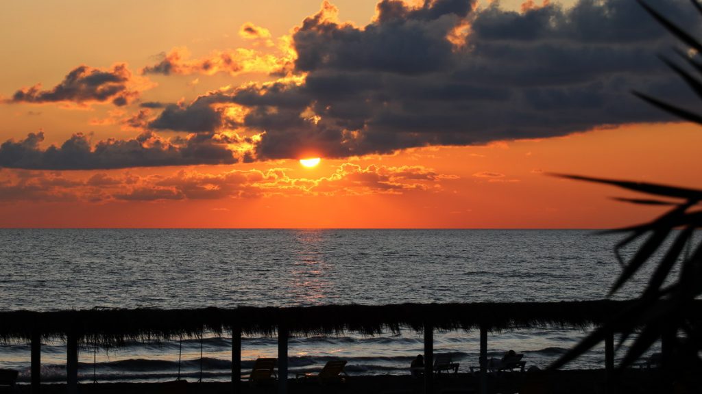 Sunset over the Black Sea