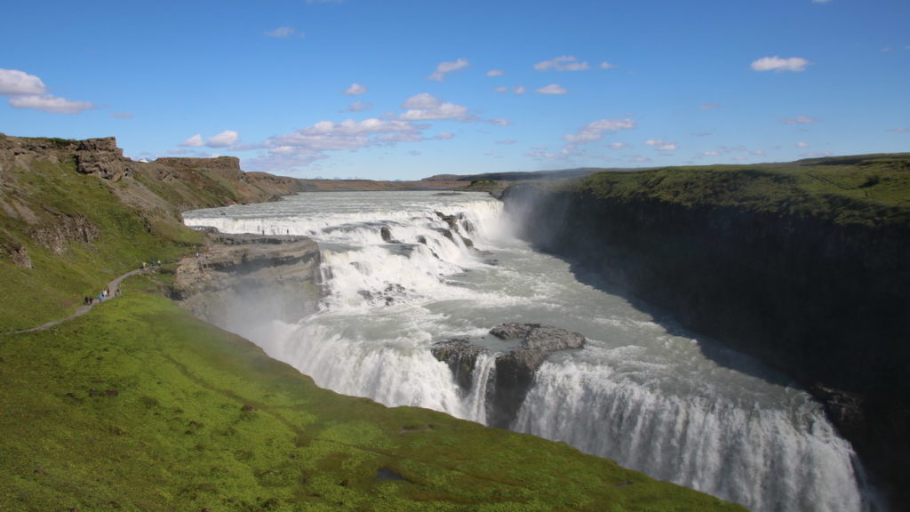 Gulfoss waterfall