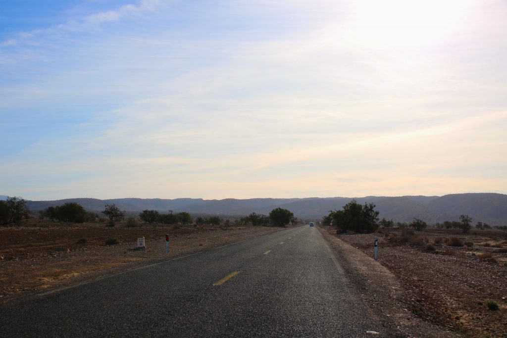 Road north of Taroudant, one-week Southern Morocco road trip