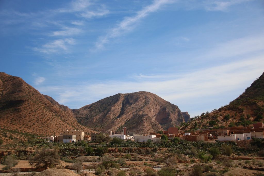 Village near Imi Nifri Amagour, one-week Southern Morocco road trip