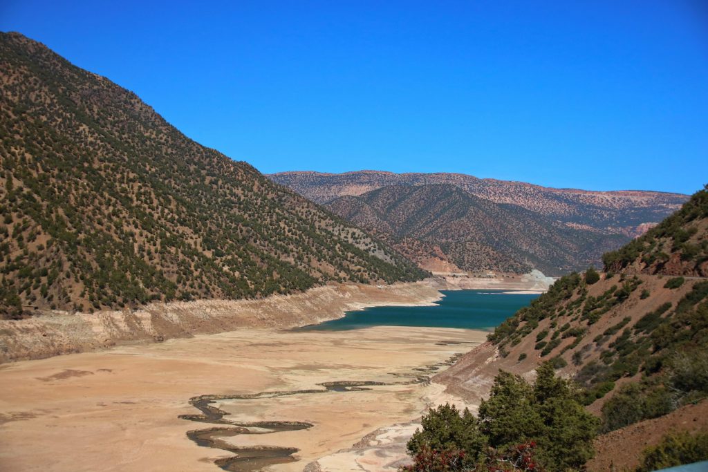 Dry lake near Asni