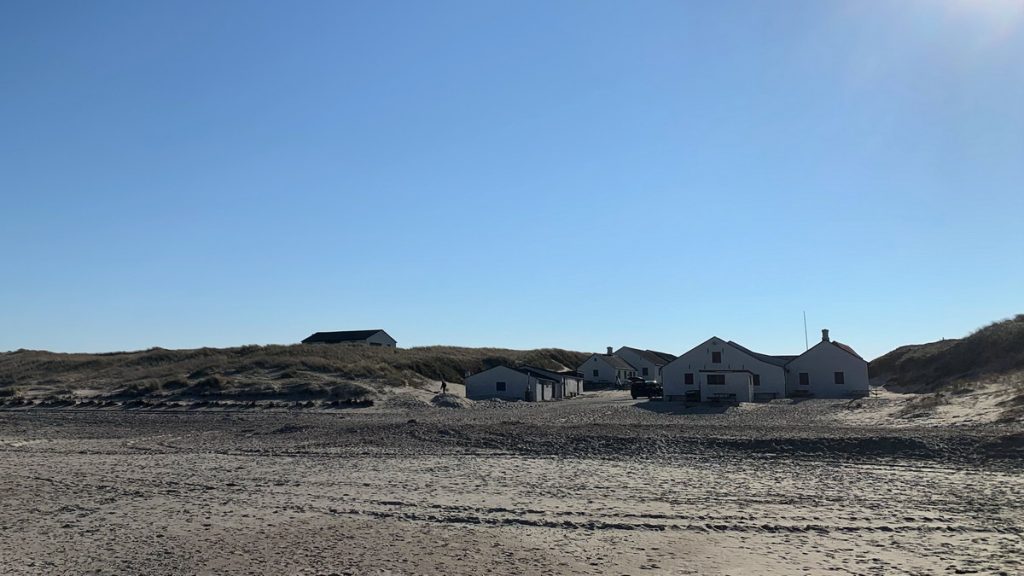 Stenbjerg coastal fishing historical site