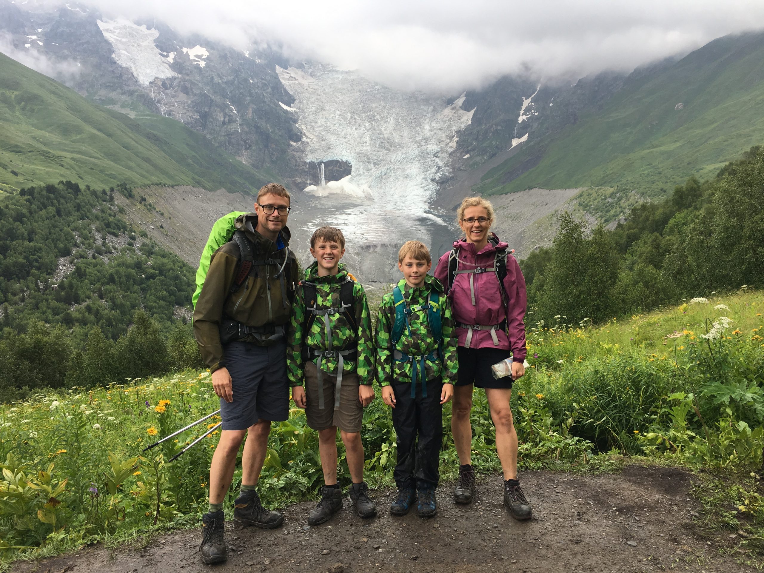 Adishi glacier, Georgia