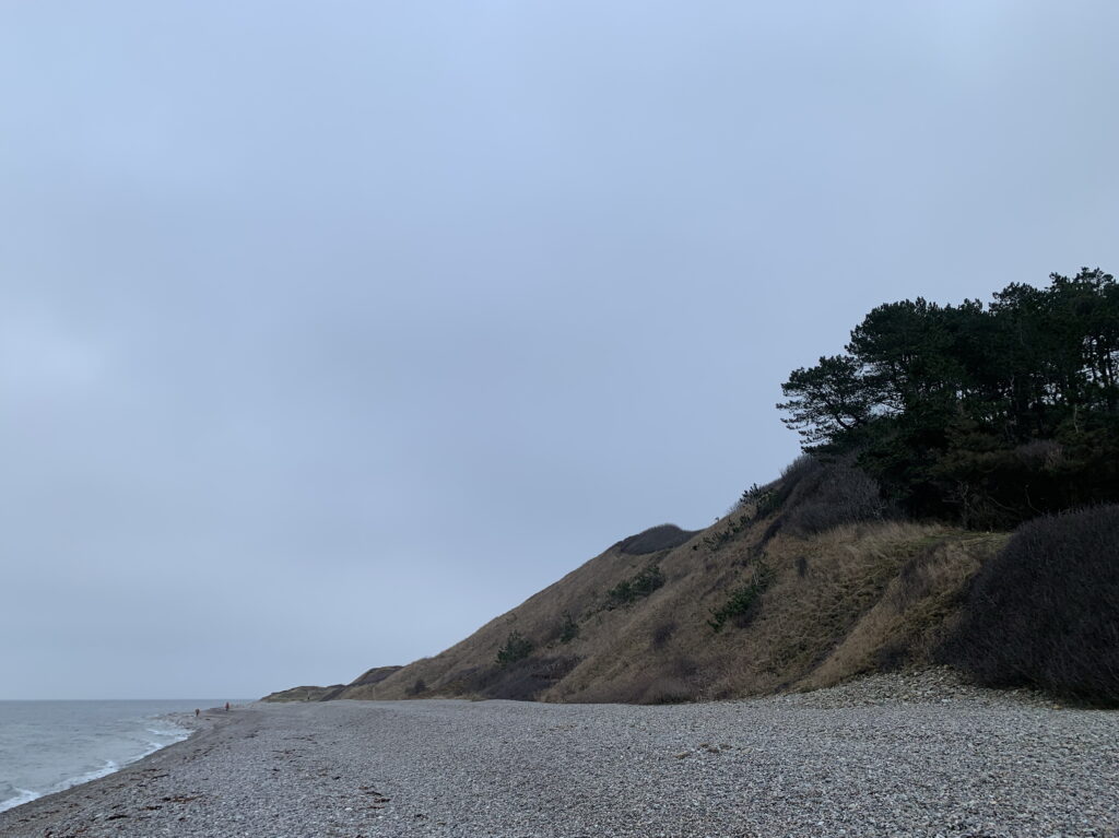 The beach near Klintebjerg