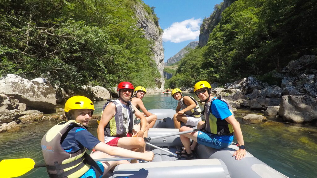 Rafting the Neratva river with Raft Kor. 
Four days in Bosnia & Herzegovina