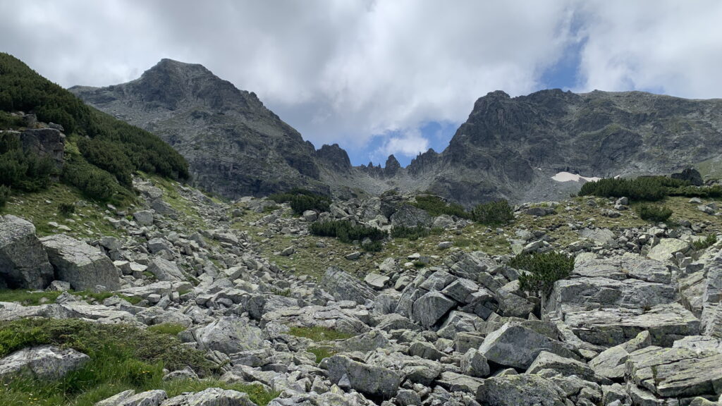 Hiking in Rila national park
