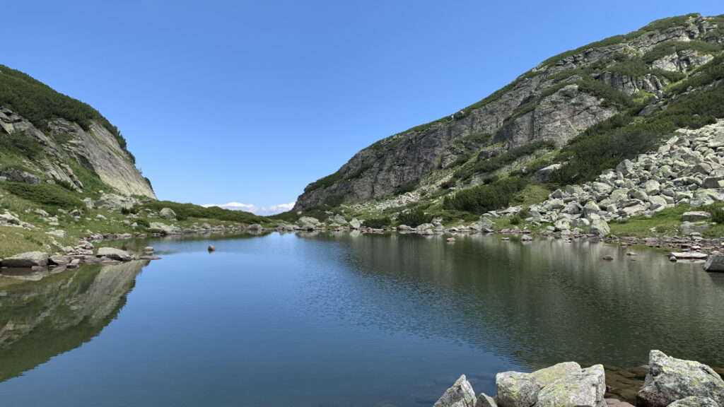 Hiking in Rila national park
